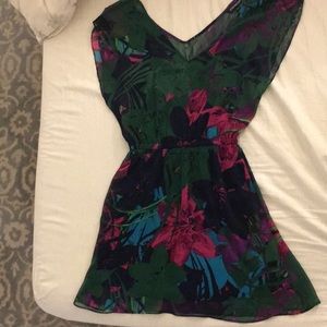 Express floral dress